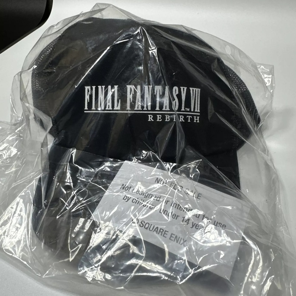 Final Fantasy VII Rebirth FF7 PS5 Promo Trucker Hat NEW